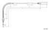 CABOR 15.1510 Clutch Cable